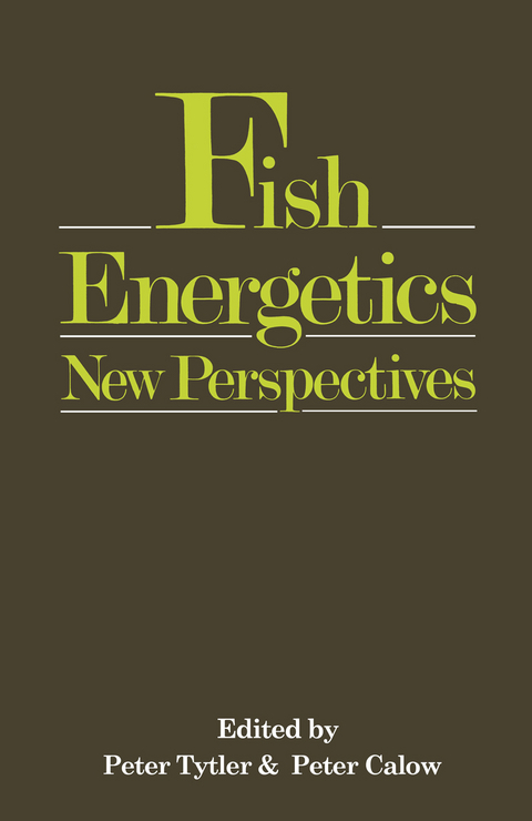 Fish Energetics - Peter Tytler, Peter Calow