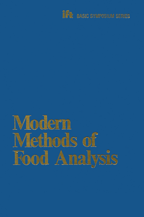 Modern Methods of Food Analysis - K.K. Stewart, John R. Whitaker
