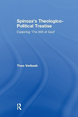 Spinoza's Theologico-Political Treatise - Theo Verbeek