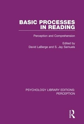 Basic Processes in Reading - 