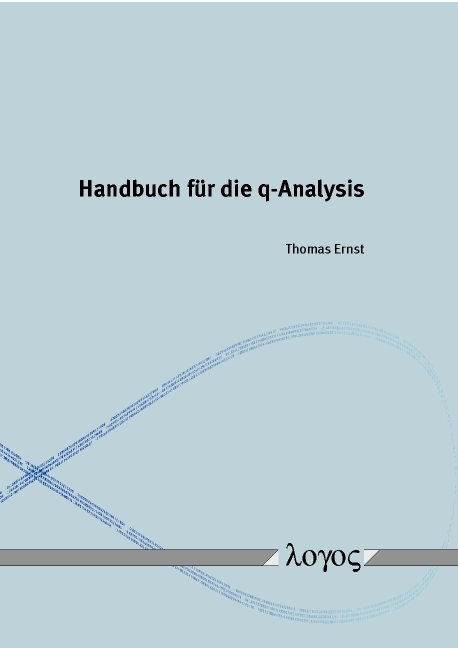 Handbuch für die q-Analysis - Thomas Ernst