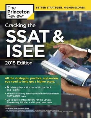 Cracking the SSAT and ISEE -  Princeton Review