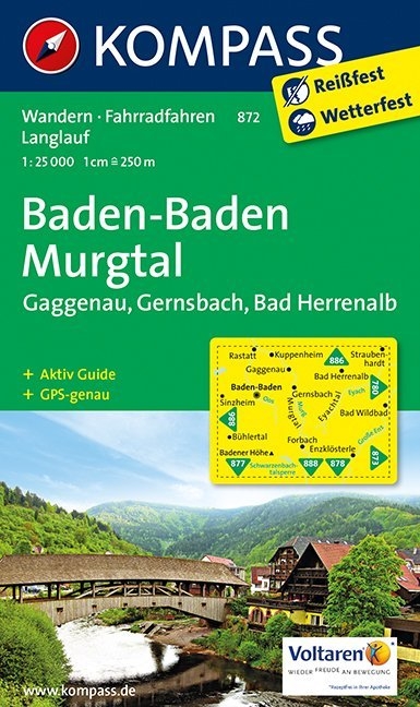 Baden-Baden - Murgtal - Gaggenau - Gernsbach - Bad Herrenalb - 