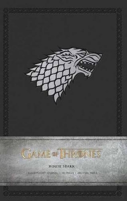 Game of Thrones: House Stark Ruled Pocket Journal -  Insight Editions