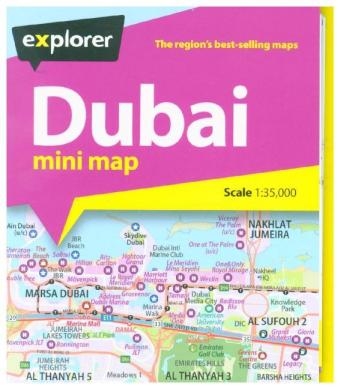 Dubai Mini Map -  Explorer Publishing and Distribution