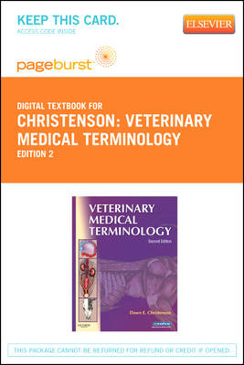 Veterinary Medical Terminology - Elsevier eBook on Vitalsource (Retail Access Card) - Dawn E Christenson
