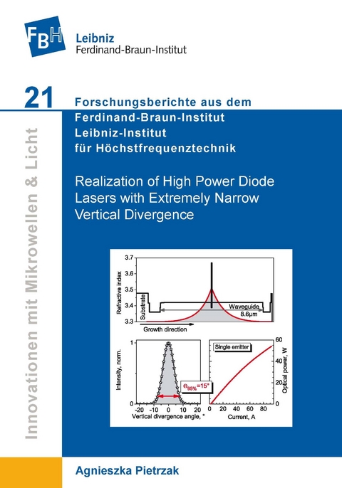 Realization of High Power Diode Lasers with Extremely Narrow Vertical Divergence - Agnieszka Pietrzak