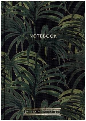 House of Hackney: Palmeral Midnight Green A5 Notebook -  House of Hackney