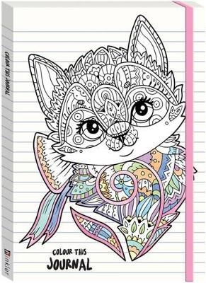 Colour This Journal: Kitten - Hinkler Pty Ltd