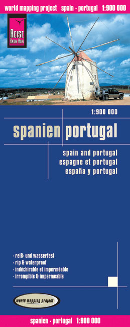 Reise Know-How Landkarte Spanien, Portugal (1:900.000) - Reise Know-How Verlag Reise Know-How Verlag Peter Rump