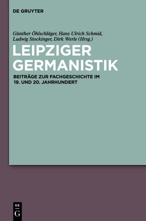 Leipziger Germanistik - 