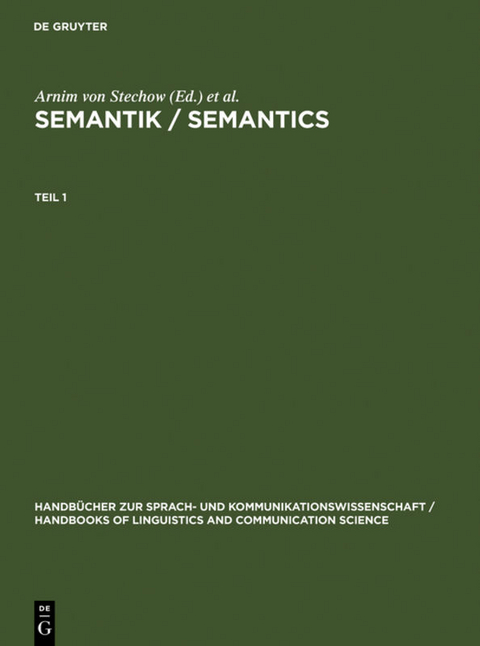 Semantik / Semantics - 