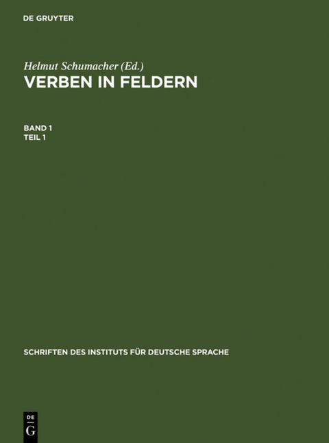 Verben in Feldern - 