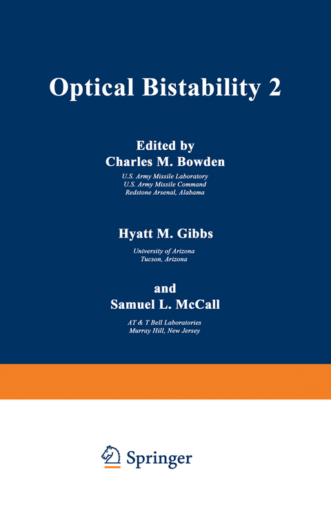Optical Bistability 2 - Charles M. Bowden, Hyatt M. Gibbs, Samuel L. McCall