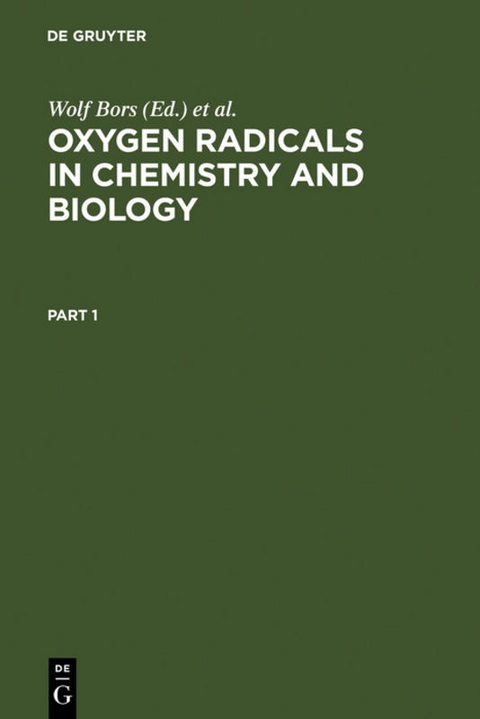 Oxygen Radicals in Chemistry and Biology - 