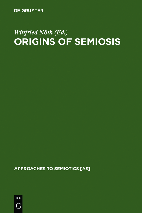 Origins of Semiosis - 
