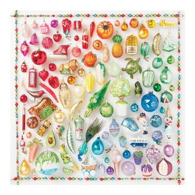 Rainbow Ornaments 500-Piece Puzzle - Sarah McMenemy