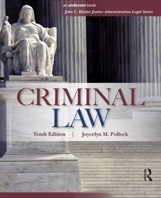 Criminal Law - Joycelyn M. Pollock