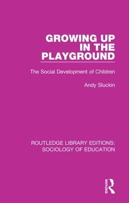 Growing up in the Playground - Andy Sluckin