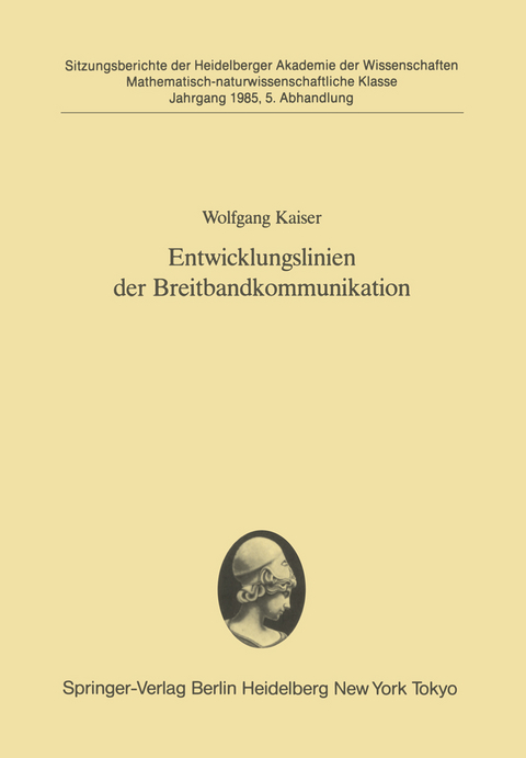 Entwicklungslinien der Breitbandkommunikation - Wolfgang Kaiser