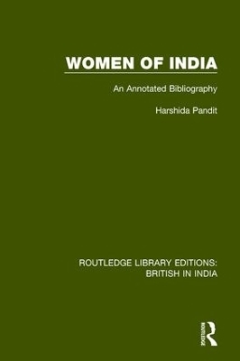 Women of India - Harshida Pandit