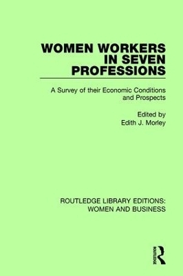 Women Workers in Seven Professions - 