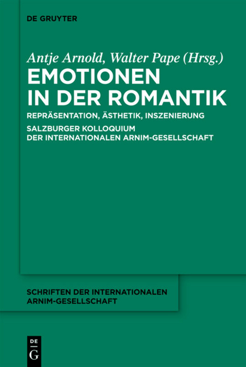 Emotionen in der Romantik - 