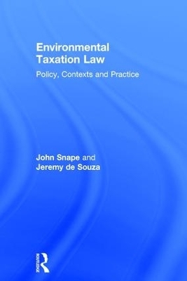 Environmental Taxation Law - John Snape, Jeremy De Souza