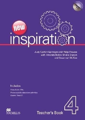 New Edition Inspiration Level 4 Teacher's Book & Test CD & Class Audio CD Pack - Judy Garton-Sprenger, Philip Prowse
