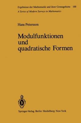 Modulfunktionen und quadratische Formen - H. Petersson