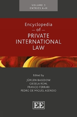 Encyclopedia of Private International Law - 
