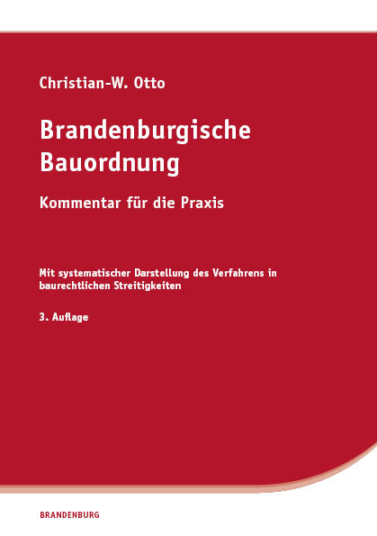 Brandenburgische Bauordnung - Christian W Otto