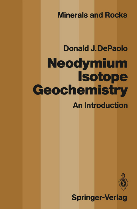 Neodymium Isotope Geochemistry - Donald J. DePaolo