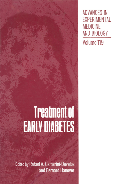 Treatment of EARLY DIABETES - 