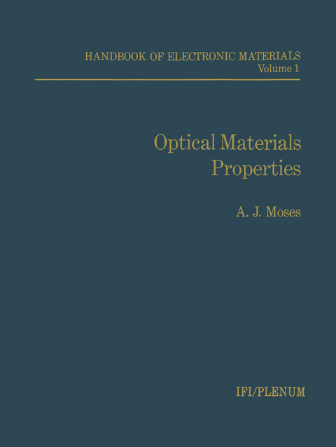 Handbook of Electronic Materials - A. Moses