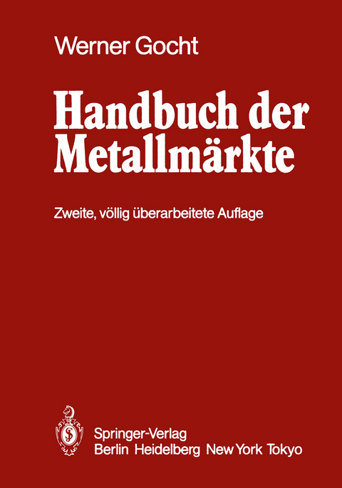 Handbuch der Metallmärkte - 
