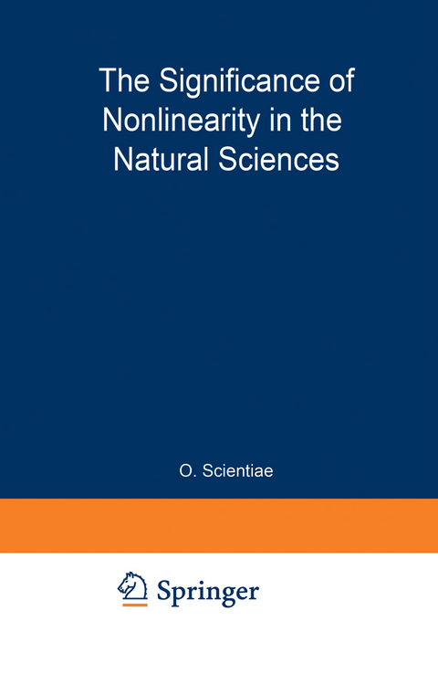 The Significance of Nonlinearity in the Natural Sciences - 