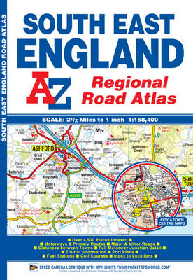 South East England Regional A-Z Road Atlas -  A–Z maps
