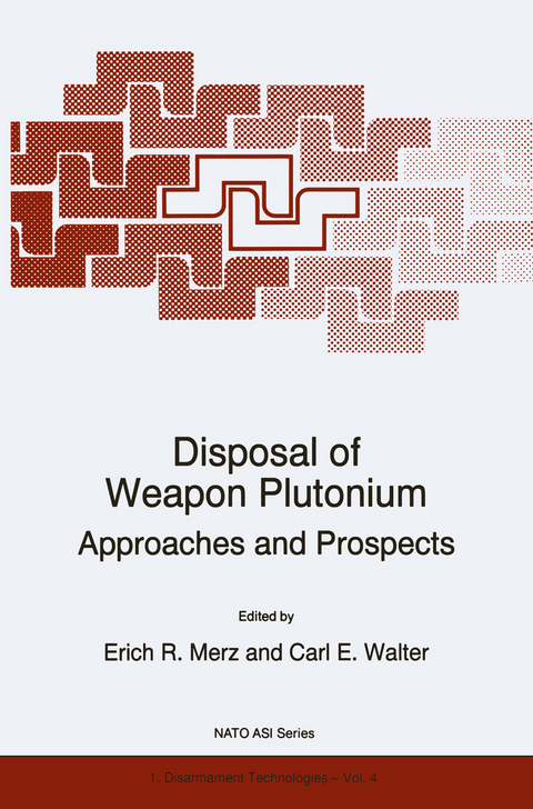 Disposal of Weapon Plutonium - 