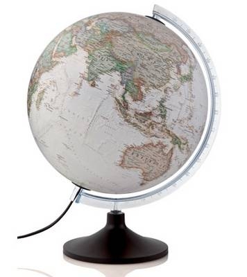 Carbon Executive Illuminated Globe