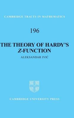 The Theory of Hardy's Z-Function - Aleksandar Ivić