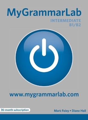 MyGrammarLab Intermediate without Key/MyEnglishLab 36 months Pack - Diane Hall