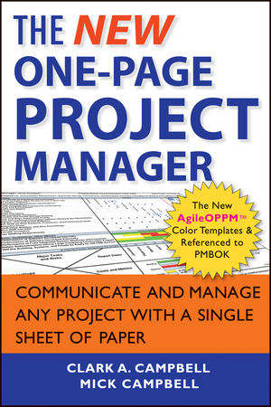 The New One-Page Project Manager - Clark A. Campbell, Mick Campbell