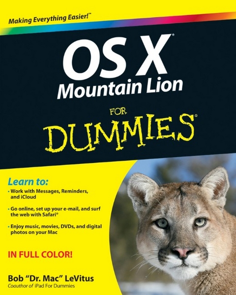 OS X Mountain Lion For Dummies - Bob Levitus