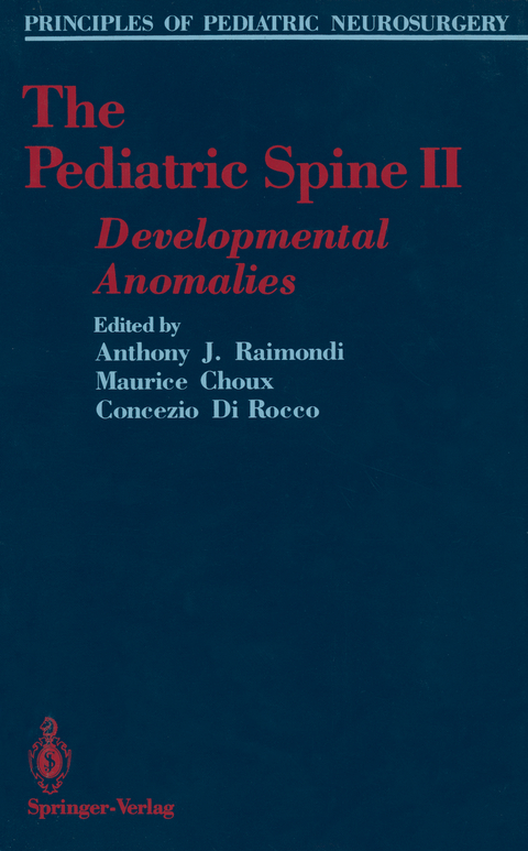 The Pediatric Spine II - 