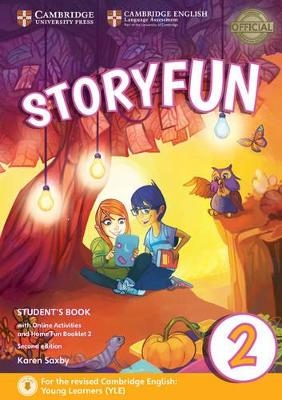 Storyfun for Starters Level 2 Student's Book with Online Activities and Home Fun Booklet 2 - Karen Saxby