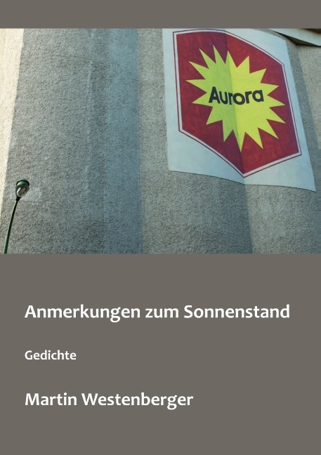 Anmerkungen zum Sonnenstand - Martin Westenberger