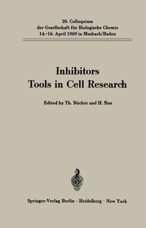 Inhibitors Tools in Cell Research - 