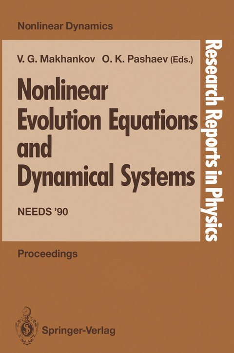 Nonlinear Evolution Equations and Dynamical Systems - 