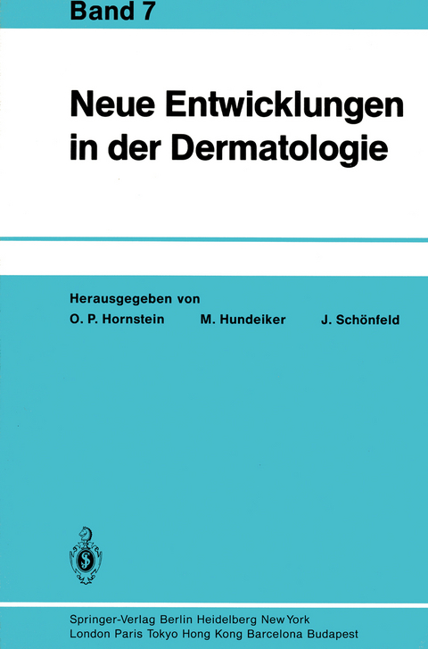 Neue Entwicklungen in der Dermatologie - 